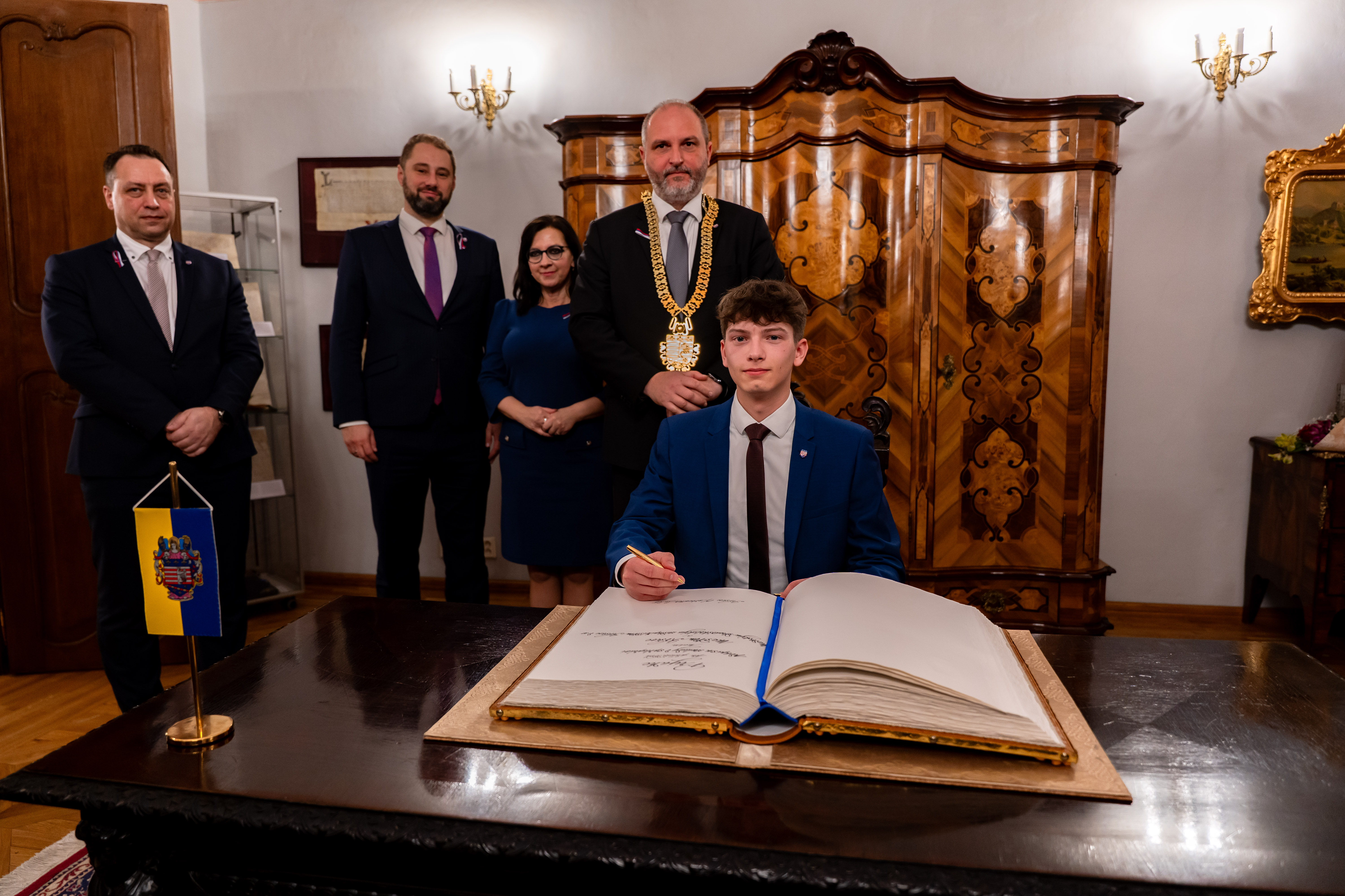 Podpis dohody o spolupraci so studentskym parlamentom-41